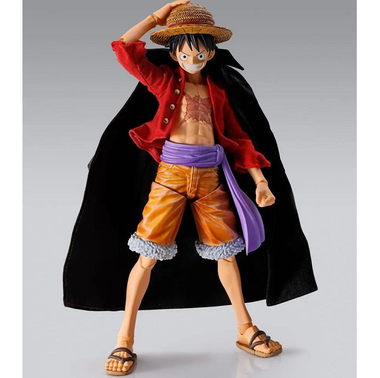 Cyber-Peru-Regalos-Figura-de-Accion-Monkey-D-Luffy-One-Piece-Imagination-Works-Bandai-con-sombrero