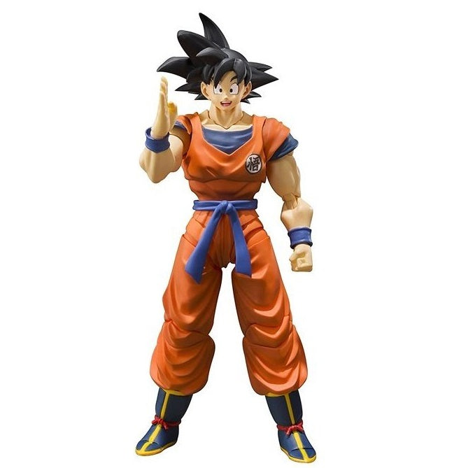 Muñeco-de-Goku-SHFiguarts-Bandai-Saludo