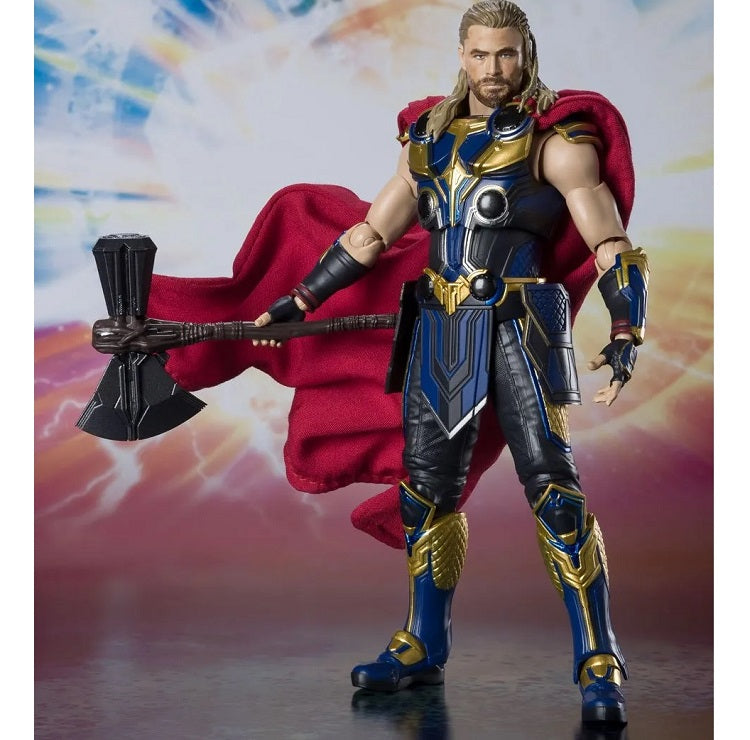 Cyber-Peru-Regalos-Figura-de-Accion-Thor-Love-and-Thunder-Marvel-Legends-SH-Figuarts-hacha