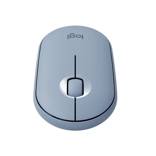 Cyber-Peru-Regalos-Mouse-Inalambrico-Logitech-Pebble-M350-Wireless-Gris-Grey-Frontal