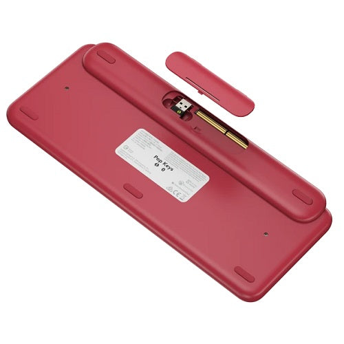 Cyber-Peru-Regalos-Teclado-para-Laptop-Inalambrico-Logitech-Pop-Wireless-Rose-Rosa-Posterior