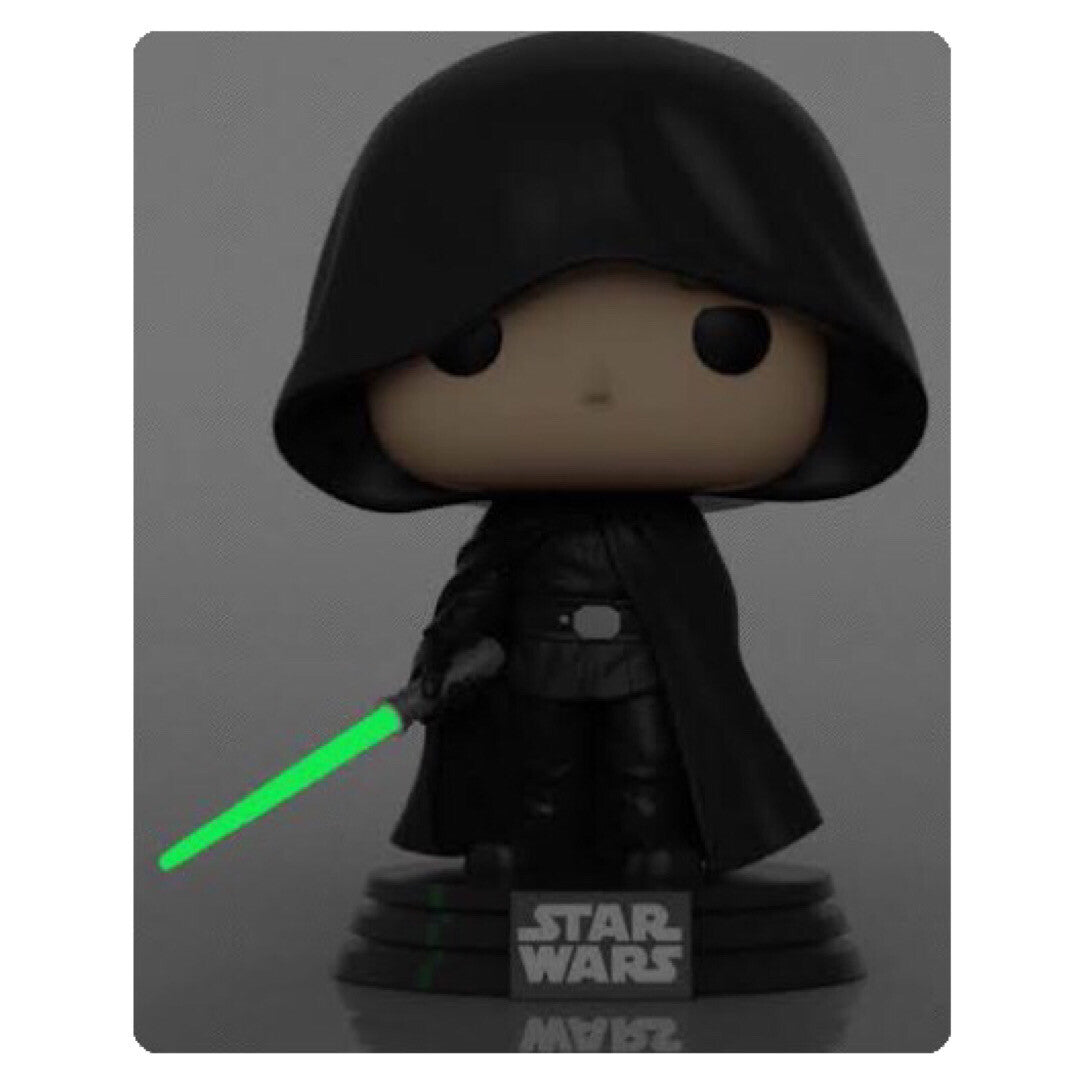 Funko-Pop-Luke-Skywalker-Glows-in-the-dark-Brillante
