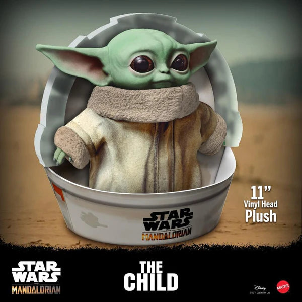 Peluche-Grogu-Baby-Yoda-Mattel-en-caja
