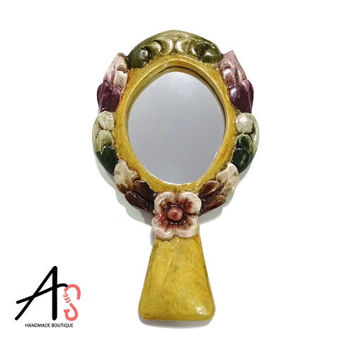 Cyber-Peru-Regalos-Espejo-de-mano-artesanal-de-madera-muru-Ashandmade-chico-amarillo-vintage-01