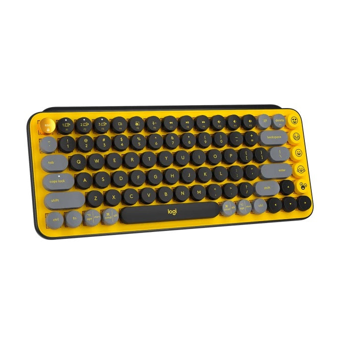 Cyber-Peru-Regalos-Teclado-para-Laptop-Inalambrico-Logitech-Pop-Wireless-Blast-Amarillo-Negro-Portada