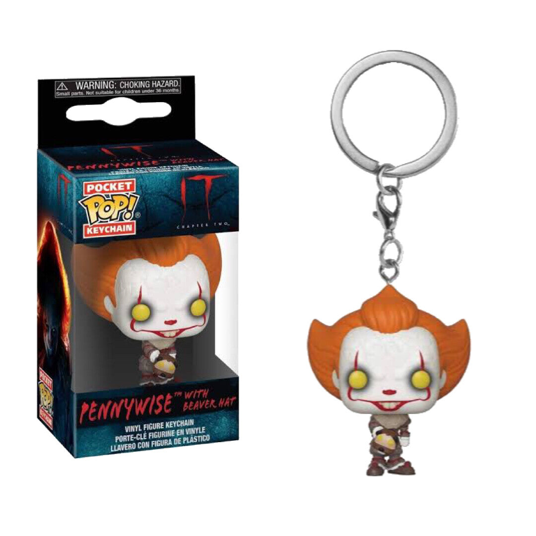 Llavero-funko-Terror-It-Payaso-keychain-Pocket-Pop-Keychain