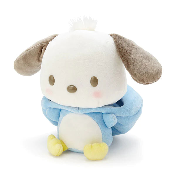 Peluche-Pochacco-Pinguino-Blanco-Celeste